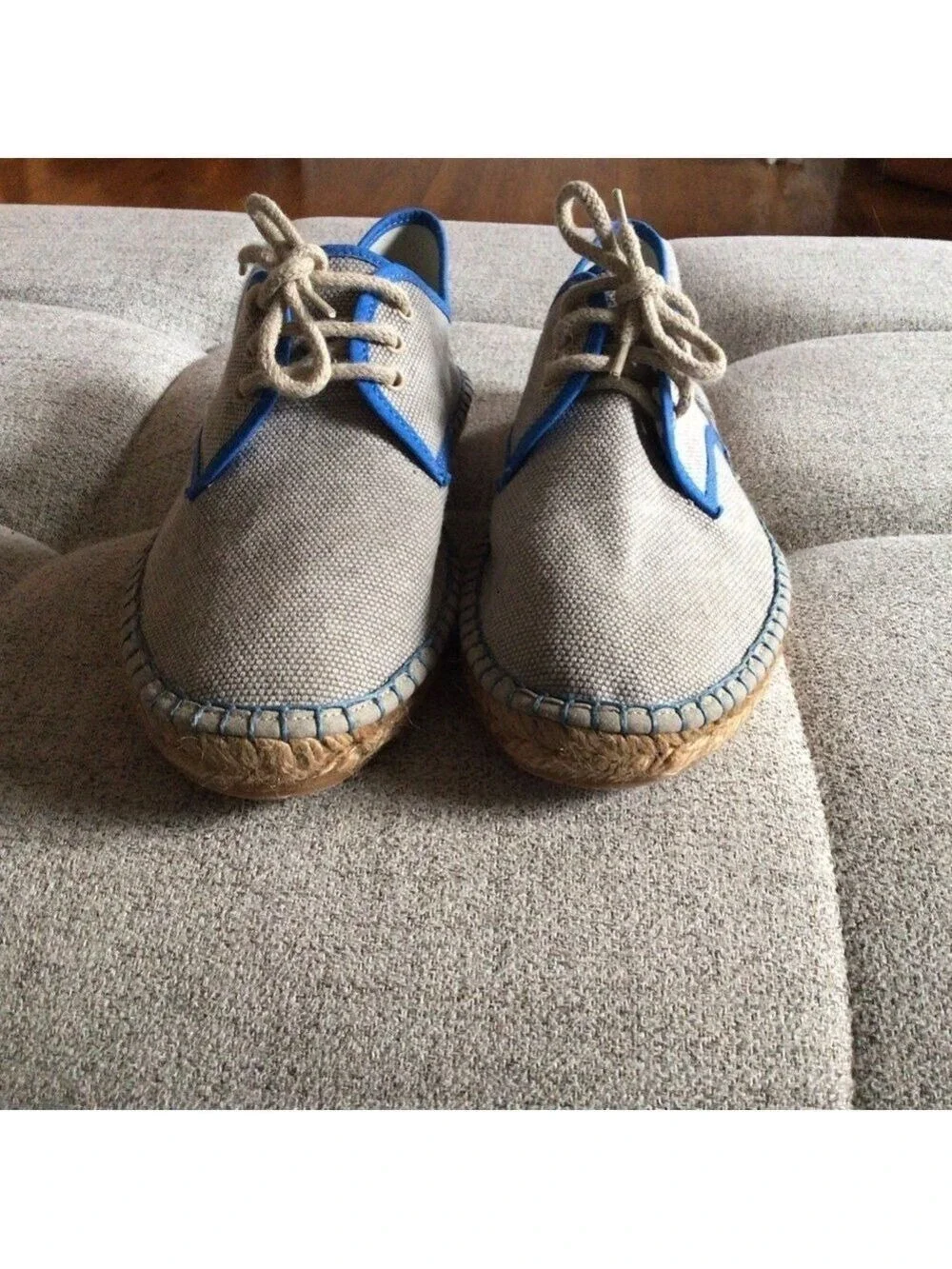 Cote & Boat Casa Hernanz Gray Canvas Espadrille Sneakers EU 39 / US 8.5–9 Casual